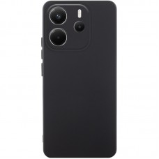 Чохол Silicone Cover Lakshmi Full Camera (AA) для Xiaomi Redmi Note 14 4G (Int. version) Чорний / Black