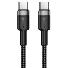 Дата кабель Acefast C22-03 Type-C to Type-C 60W (1.2m) Black
