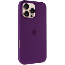 Чохол Silicone Case Full Protective (AA) для Apple iPhone 16 Pro (6.3") Фіолетовий / Amethyst