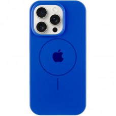 Чохол Silicone Case Full Protective (AA) with MagSafe для Apple iPhone 16 Pro Max (6.9") Синій / Capri Blue