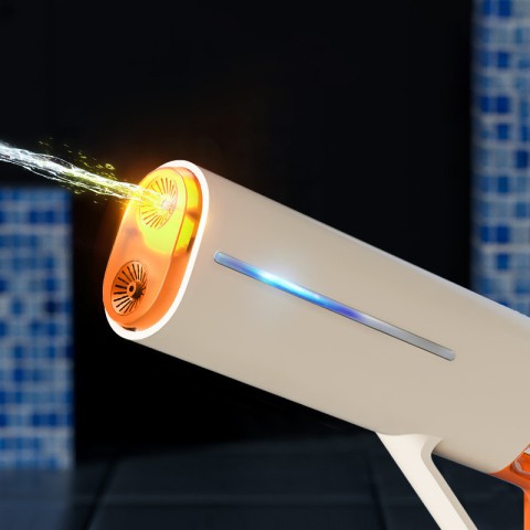 Водяний акумуляторний автомат Water Gun 185-66 (400ml) with lithium battery White / Orange