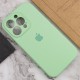 Чохол Silicone Case Full Camera Protective (AA) для Apple iPhone 15 Pro Max (6.7") Зелений / Pistachio