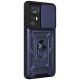 Ударостійкий чохол Camshield Serge Ring для Xiaomi 12T / 12T Pro Синій