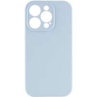 Чохол Silicone Case Full Camera Protective (AA) NO LOGO для Apple iPhone 15 Pro (6.1") Блакитний / Sweet Blue