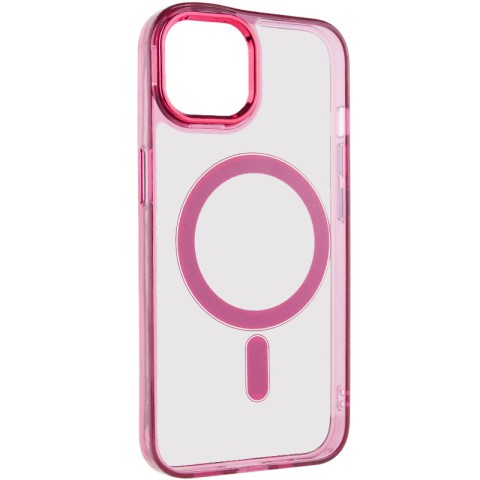 Чохол TPU Iris with MagSafe для Apple iPhone 12 Pro Max (6.7") Бордовий