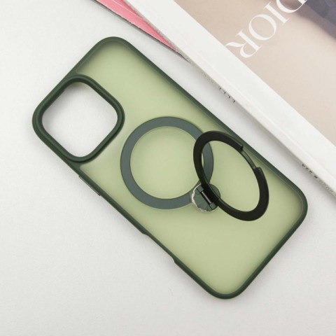 Чохол Ummi Colorful with MagSafe HQ Ring для Apple iPhone 16 Pro (6.3") Green