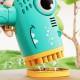 Пістолет для мыльных пузырей Dinosaur Bubble Gun з насадкой на 40 отверстий 50ml Green