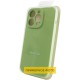 Чохол Silicone Case Full Protective (AA) NO LOGO для Apple iPhone 16 Pro (6.3") М'ятний / Mint