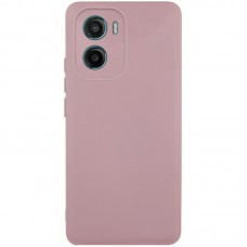 Чохол Silicone Cover Ummi Lakshmi Full Camera (AA) для Motorola Moto G05 / E15 4G Рожевий / Pink Sand
