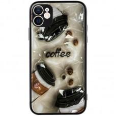 TPU+PC чохол Prisma Plushie для Apple iPhone 11 (6.1") Coffee