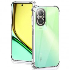 TPU чохол GETMAN Ease logo посилені кути Full Camera для Realme C67 4G Безбарвний (прозорий)