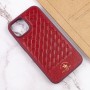 Шкіряний чохол Polo Santa Barbara для Apple iPhone 15 (6.1") Red