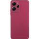 Чохол Silicone Cover Ummi Lakshmi Full Camera (AA) для Xiaomi Redmi 12 Бордовий / Marsala