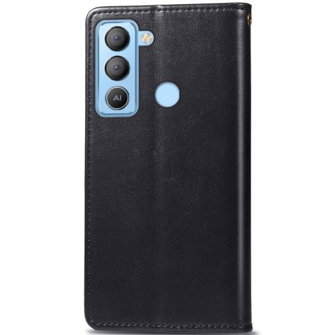 Шкіряний чохол-книжка GETMAN Gallant (PU) для TECNO Pop 5 LTE Чорний