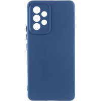 Чохол Silicone Cover Lakshmi Full Camera (AA) для Samsung Galaxy A33 5G Синій / Navy Blue