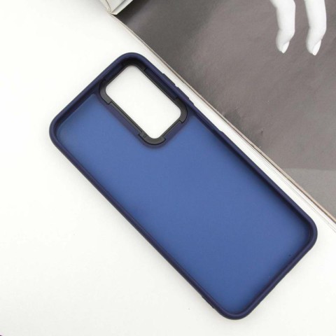 Чохол TPU+PC Lyon Frosted для Samsung Galaxy A17 4G/5G Navy Blue