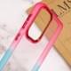 Чохол TPU+PC Fresh sip series для Motorola Moto E13 Бірюзовий / Рожевий
