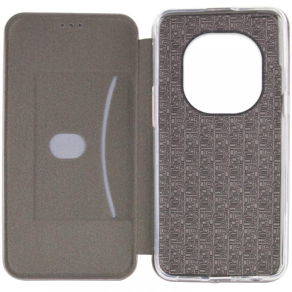 Шкіряний чохол-книжка Classy для Xiaomi Redmi Note 14 Pro 5G / 14 Pro+ 5G Rose Gold