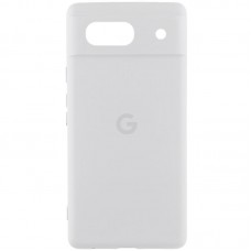 Чохол Silicone Cover Lakshmi Full Camera (AA) with logo для Google Pixel 7 Білий / White