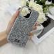 TPU чохол Bling World Rock Diamond для Apple iPhone 15 (6.1") Срібний