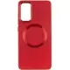 TPU чохол Bonbon Metal Style with MagSafe для Samsung Galaxy S23 FE Червоний / Red