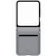 Шкіряний чохол Leather Case (AAA) для Samsung Galaxy Z Flip6 Gray