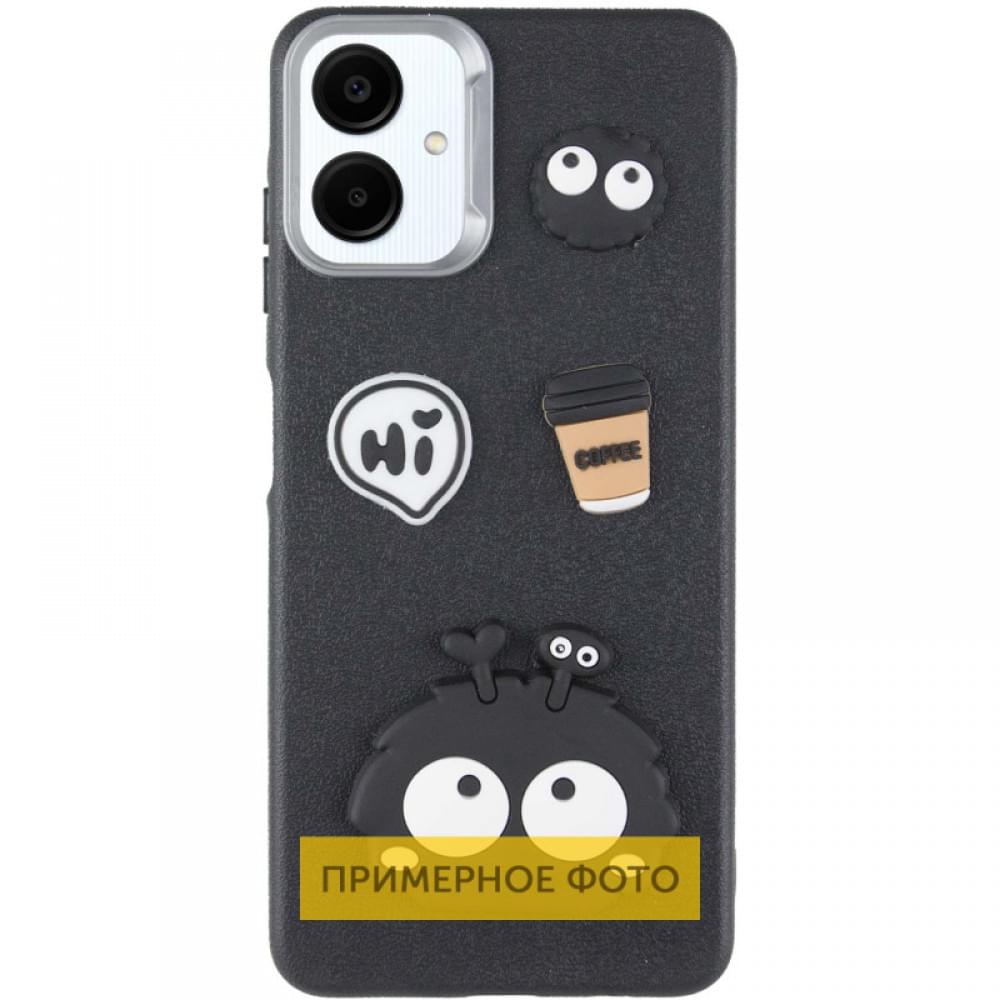 Чохол TPU Leather Toys для Samsung Galaxy A06 Monster / Black