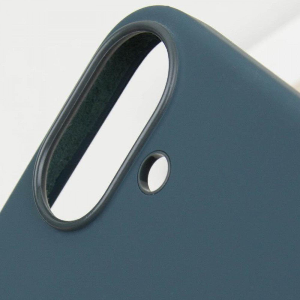 Чехол Silicone case (AAA) with Magsafe and Animation (button) для Apple iPhone 16 (6.1")