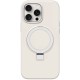 Чохол Silicone Case Full Protective NO LOGO with Ring для Apple iPhone 13 Pro (6.1") White
