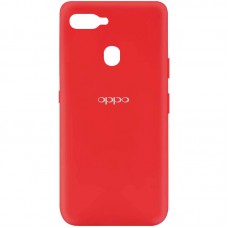 Чохол Silicone Cover My Color Full Protective (A) для Oppo A5s / Oppo A12 Червоний / Red