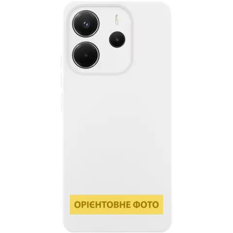 Чохол Silicone Cover Ummi Lakshmi Full Camera (AA) для Xiaomi Poco M7 Pro 5G Білий / White
