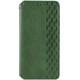 Шкіряний чохол книжка GETMAN Cubic (PU) для Samsung Galaxy S24+ Зелений