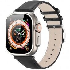 Ремінець Dux Ducis Leather Strap Classic для Apple Watch 42(ser.1-3)/44/45/46/49mm Black
