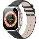 Ремінець Dux Ducis Leather Strap Classic для Apple Watch 42(ser.1-3)/44/45/46/49mm Black