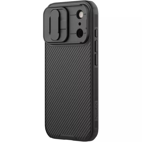 Карбонова накладка Nillkin CamShield Pro Magnetic для Apple iPhone 17 Pro (6.3") Black