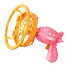 Пістолет для мыльных пузырей H035 Bubble Gun з пропеллером 2in1 + bottle 250ml Pink