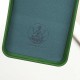 Чохол Silicone Cover Lakshmi Full Camera (AA) для Samsung Galaxy S24 Зелений / Dark green