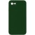 Silicone Case Square Full Camera Protective (AA) NOLOGO для Apple iPhone 6/6s (4.7") Зелений / Army green