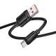 Дата кабель Hoco X115 Surpass USB to Type-C 100W (1m) Black