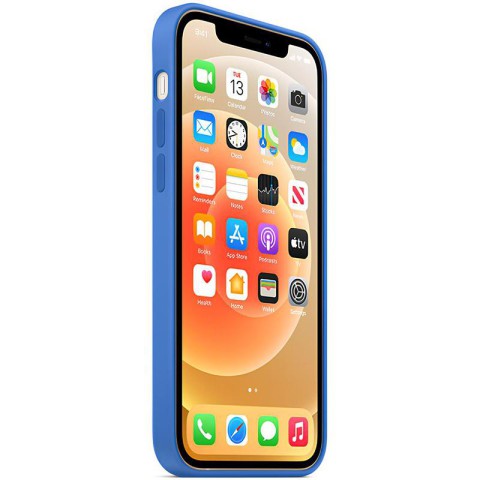 Чохол Silicone Case Full Protective (AA) для Apple iPhone 15 (6.1") Синій / Capri Blue