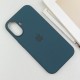 Чехол Silicone case (AAA) with Magsafe and Animation (button) для Apple iPhone 16 (6.1")