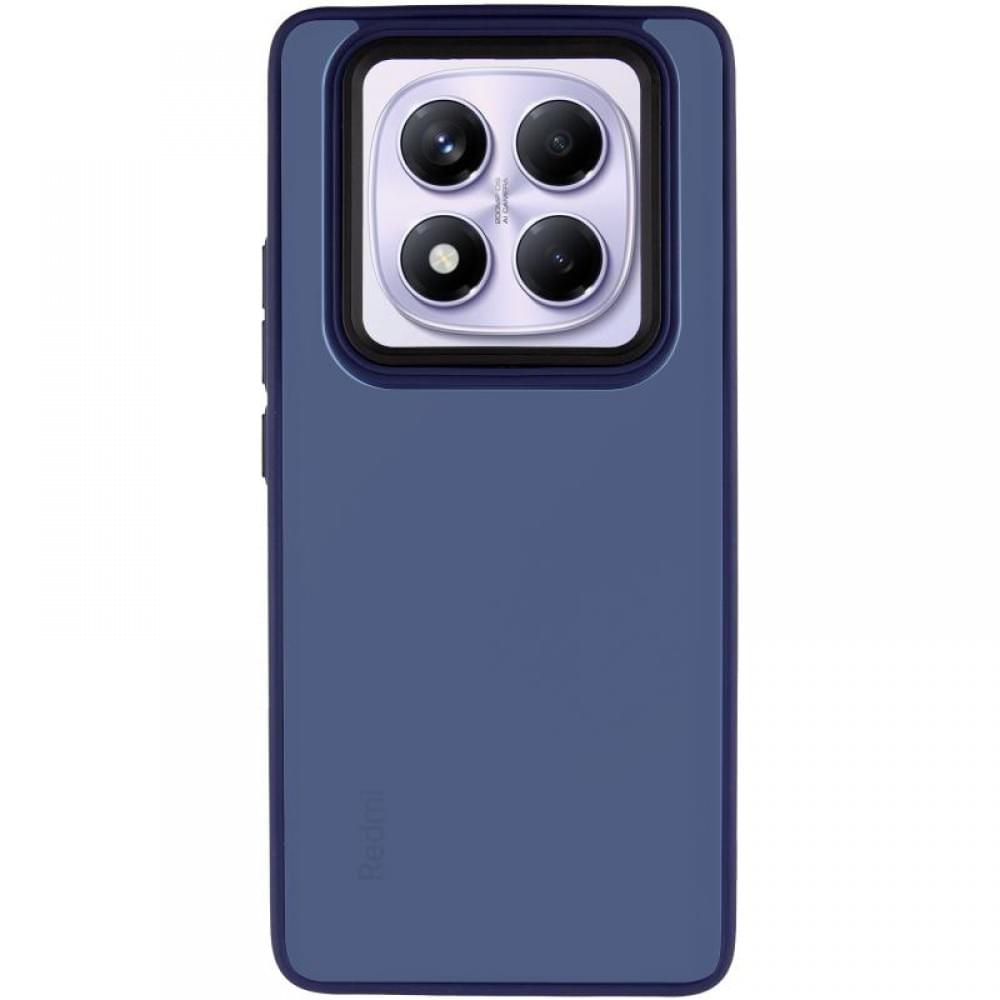 Чохол TPU+PC Lyon Frosted для Xiaomi Redmi Note 14 Pro 4G Navy Blue