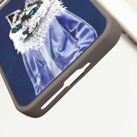 TPU+PC чохол Friends для Samsung Galaxy A55 Blue Wolf