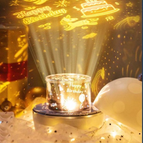 Нічник Moon E04 with Bluetooth and Remote Control 1200 mAh White