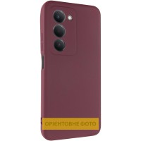 Чохол TPU GETMAN Liquid Silk Full Camera для Xiaomi Redmi 15 (Global) Бордовий / Marsala