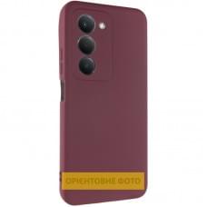 Чохол TPU GETMAN Liquid Silk Full Camera для Xiaomi Redmi 15 (Global) Бордовий / Marsala