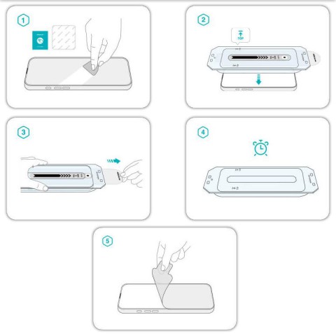 Захисне скло Nillkin (CP+PRO) для Apple iPhone 16 Plus (6.7") (+ аплікатор) Чорний