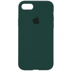 Чохол Silicone Case Full Protective (AA) для Apple iPhone 6/6s (4.7") Зелений / Forest green