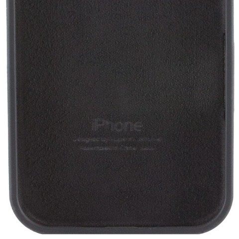 Чохол Silicone Case Full Protective (AA) для Apple iPhone 16e (6.1") Чорний / Black