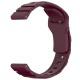 Силіконовий ремінець Defense для Smart Watch 22mm Plum
